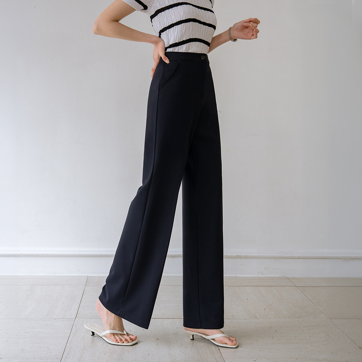 <b>[Made]</b> 2 Types of Holy Grail Stretch Wide Slacks
