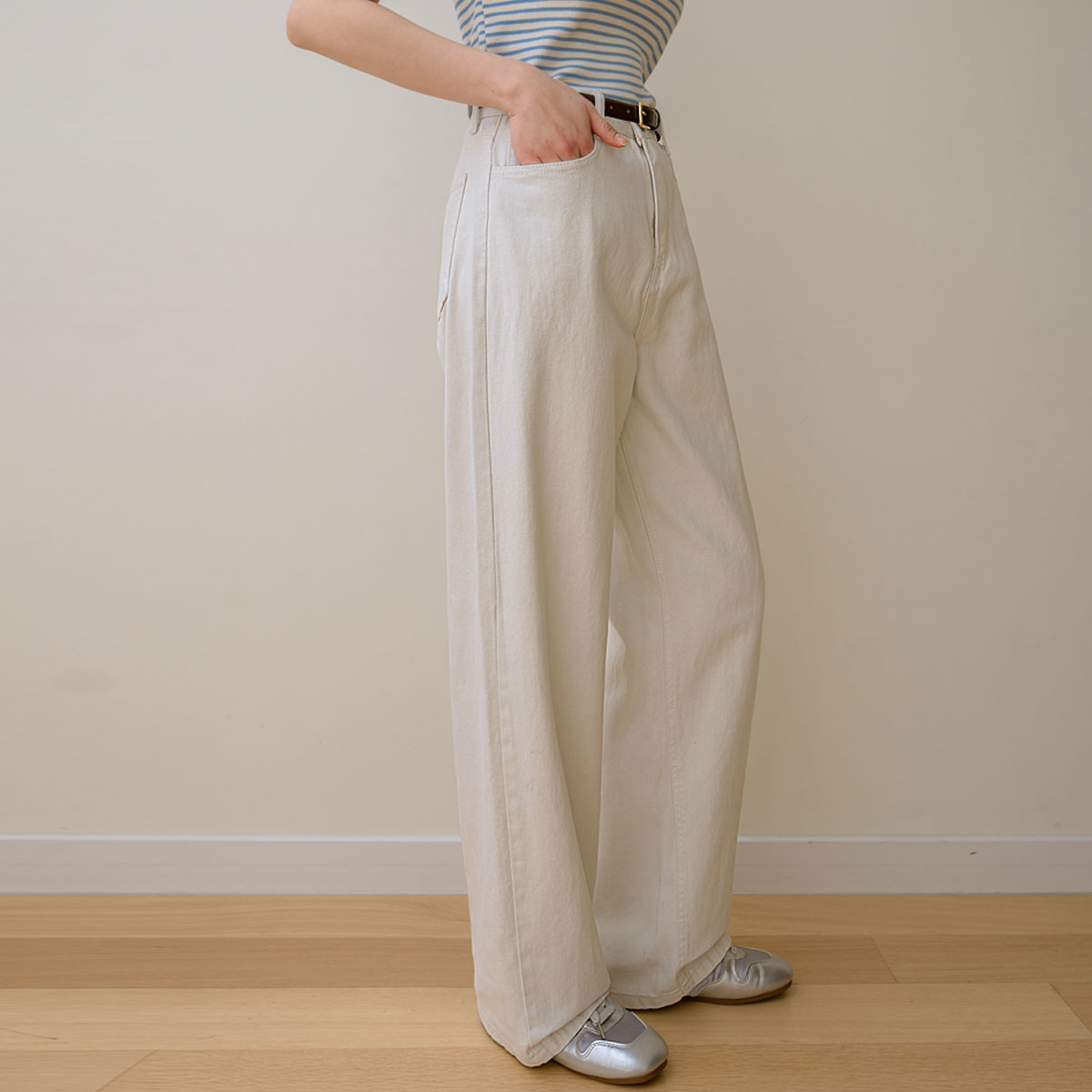2-Type Versatile Cotton Wide Pants