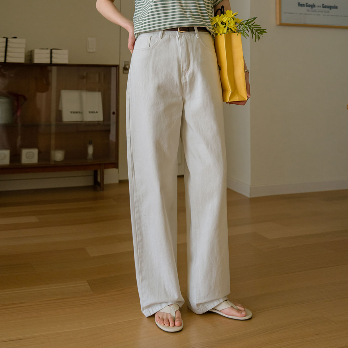 2-Type Versatile Cotton Wide Pants