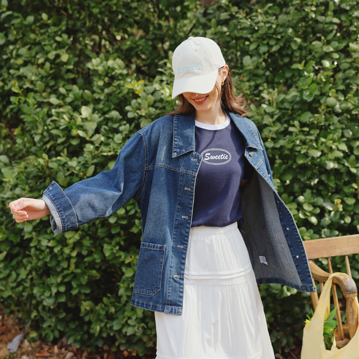 Sweetie Color Block Short T-shirts