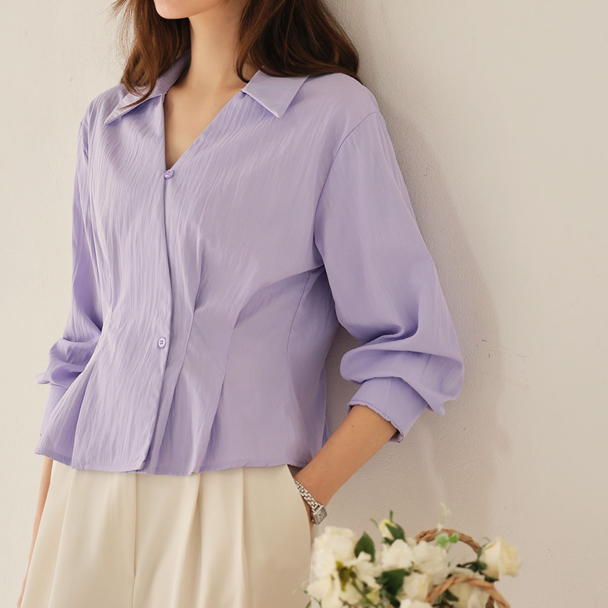 <b>[Special 2-Piece Deal]</b> Silhouette Dart Shirt