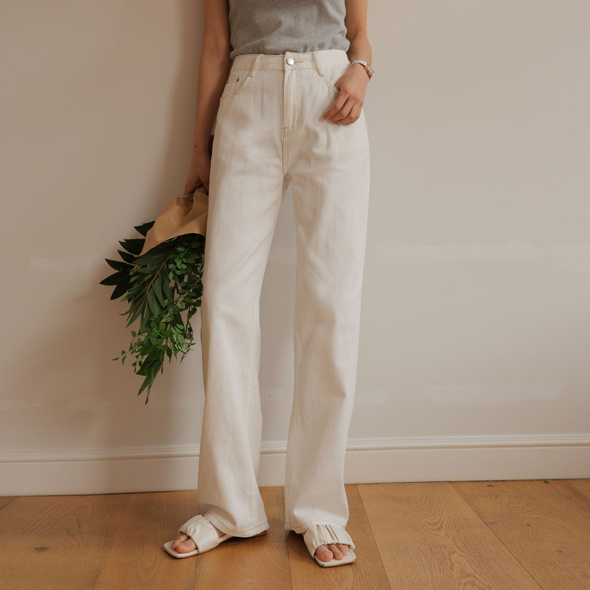 2TYPEstitch Cool Wide Cotton Pants