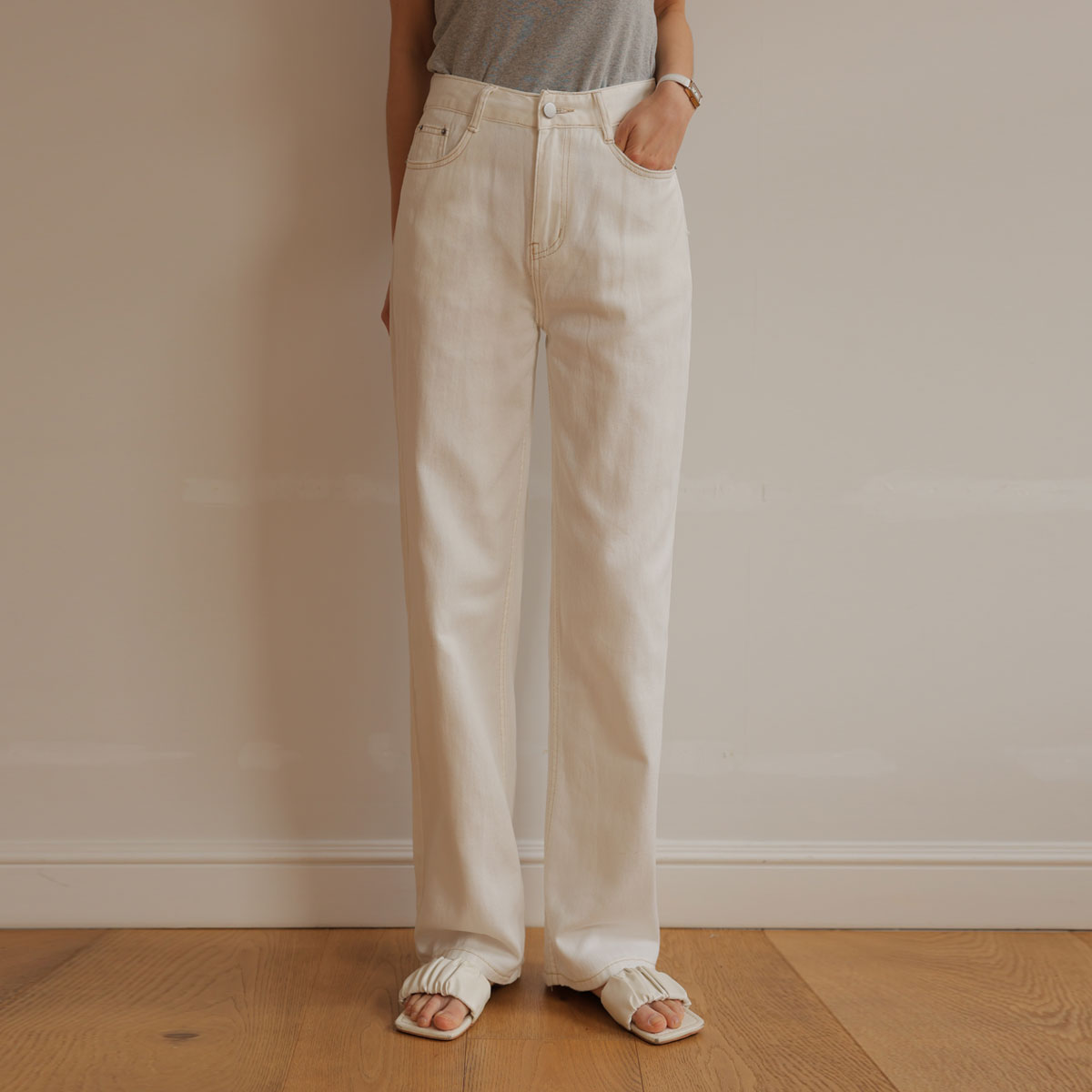 2TYPEstitch Cool Wide Cotton Pants