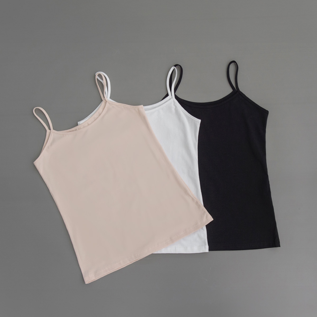 <b>[Special 2-Piece Deal]</b> Cotton Span Basic Sleeveless 2-Piece Set