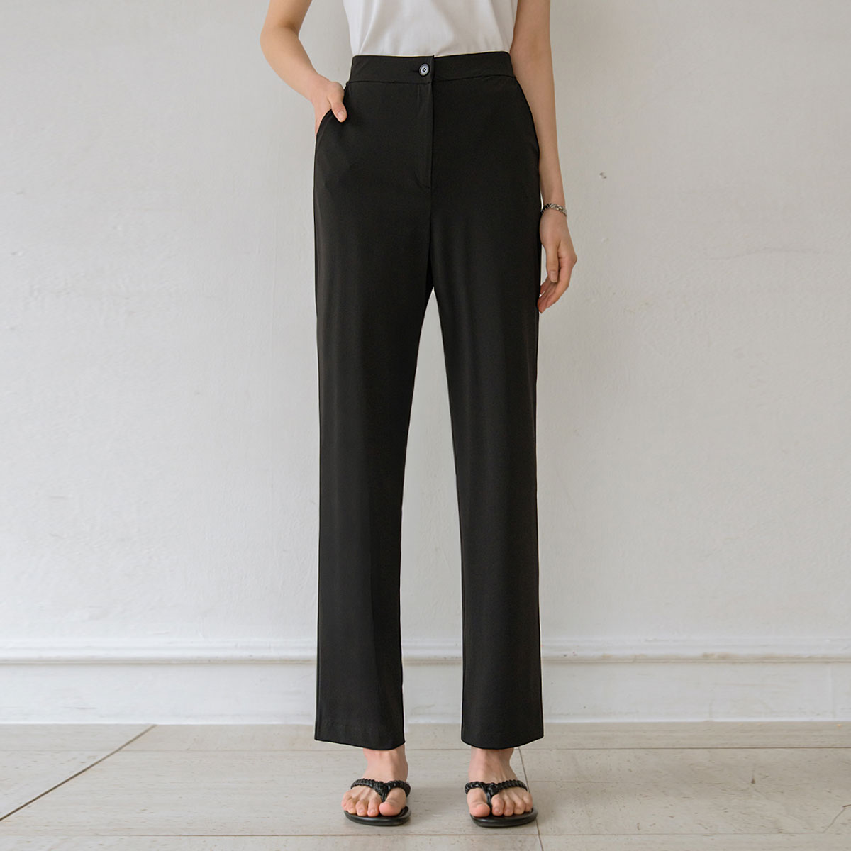 <b>[Opening Special]</b> <b>[Made]</b> 2 Types of Ice-Cold Semi-Straight Slacks