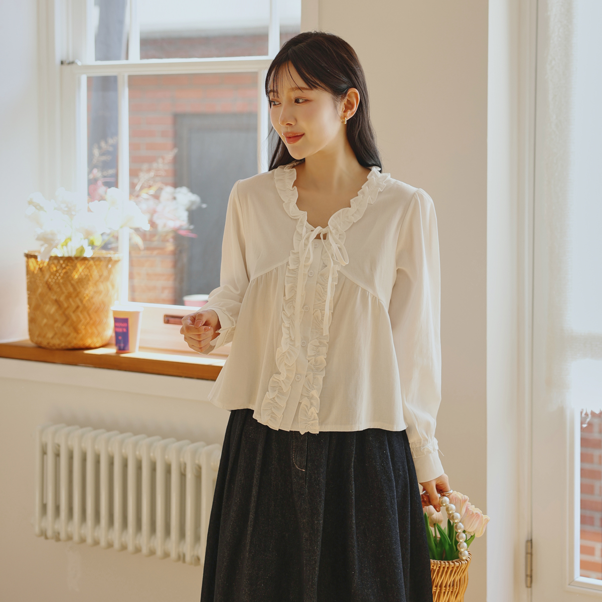 Lovely frill blouse
