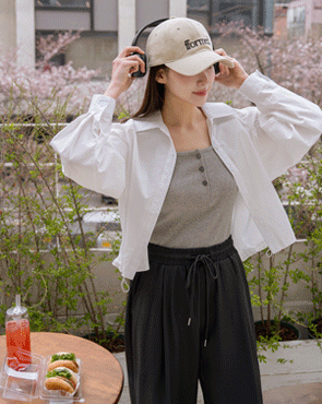 Stingray-fit string shirt