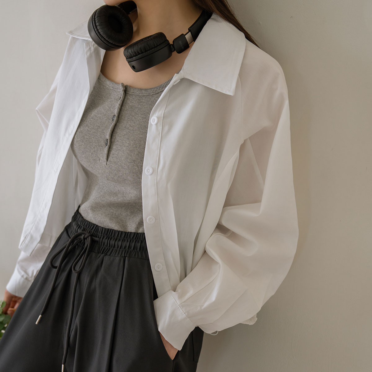 Stingray-fit string shirt