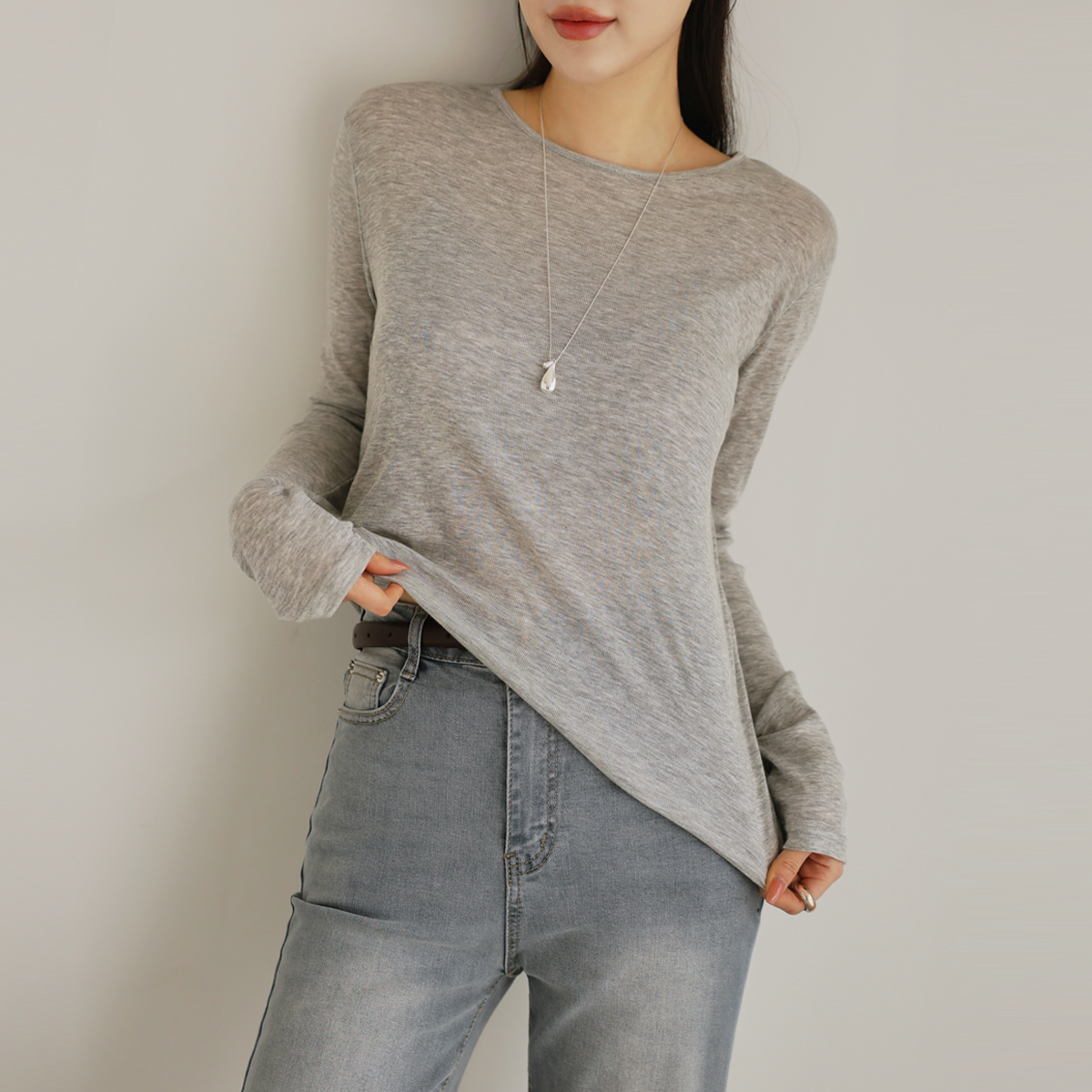 Lyocelle Span long-sleeve shirt