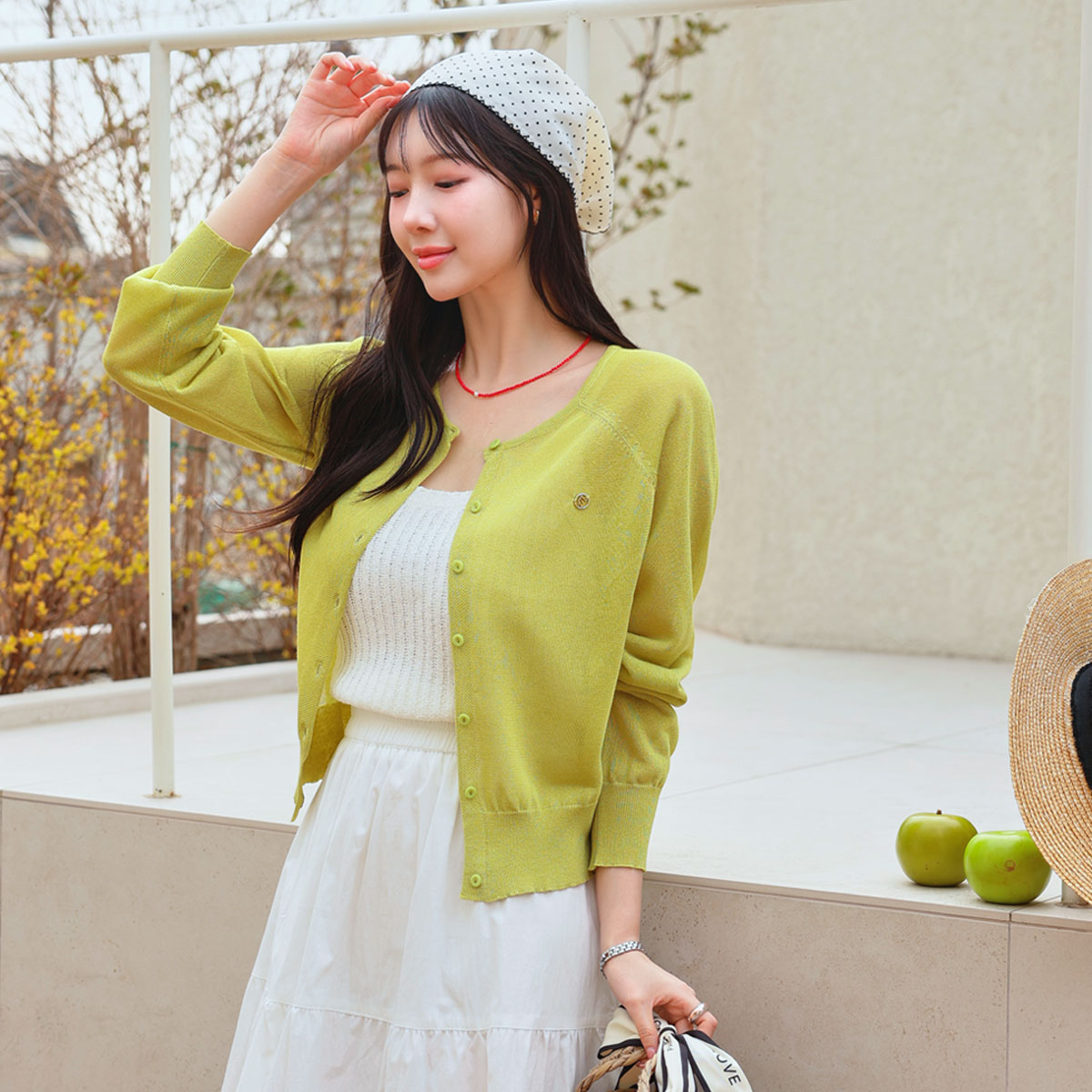 <b>[Opening Special]</b> <b>[Made]</b> Lyoce Linen Pendant Daily Cardigan