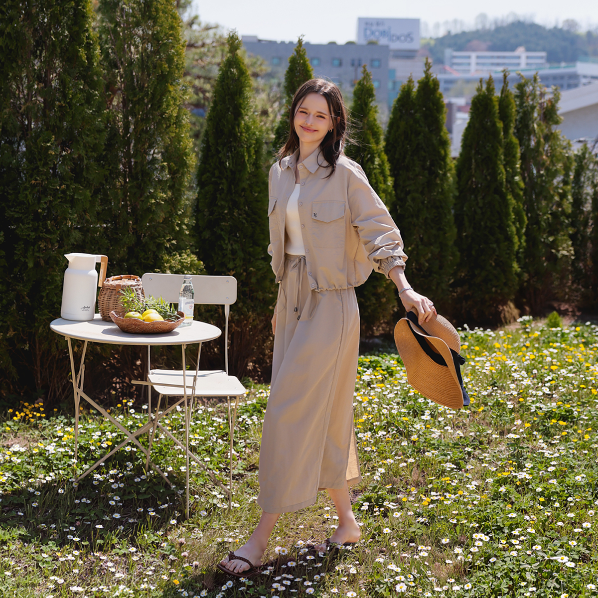 <b>[Made]</b> Windlock Long Sleeve Skirt Set