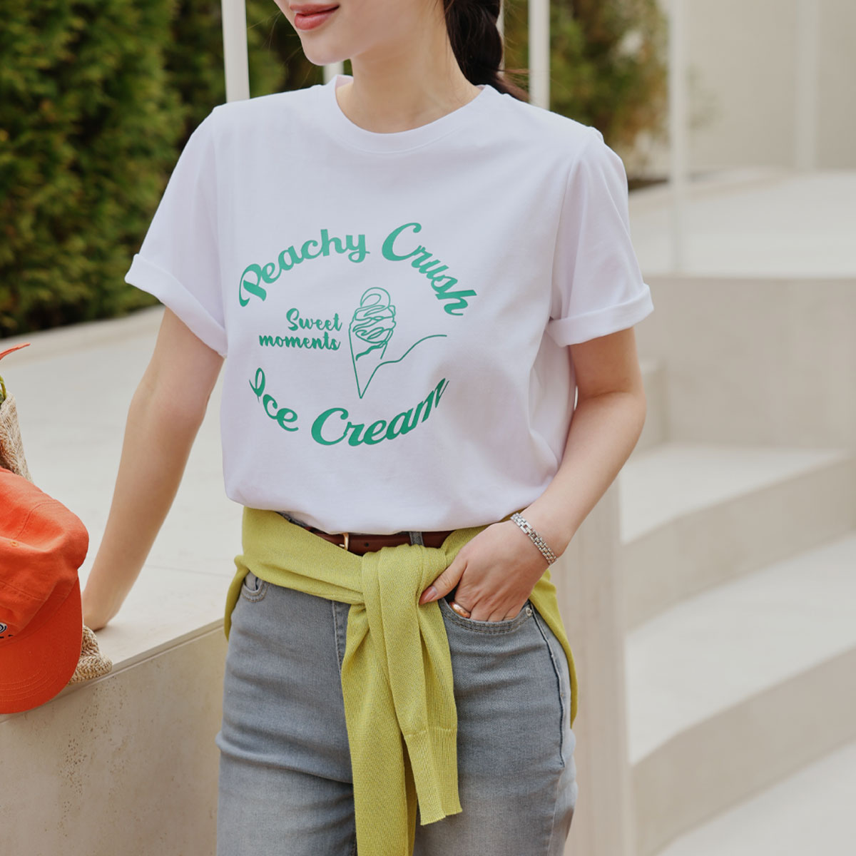 Washable Ice Cream Short T-shirts (Dryer Safe)