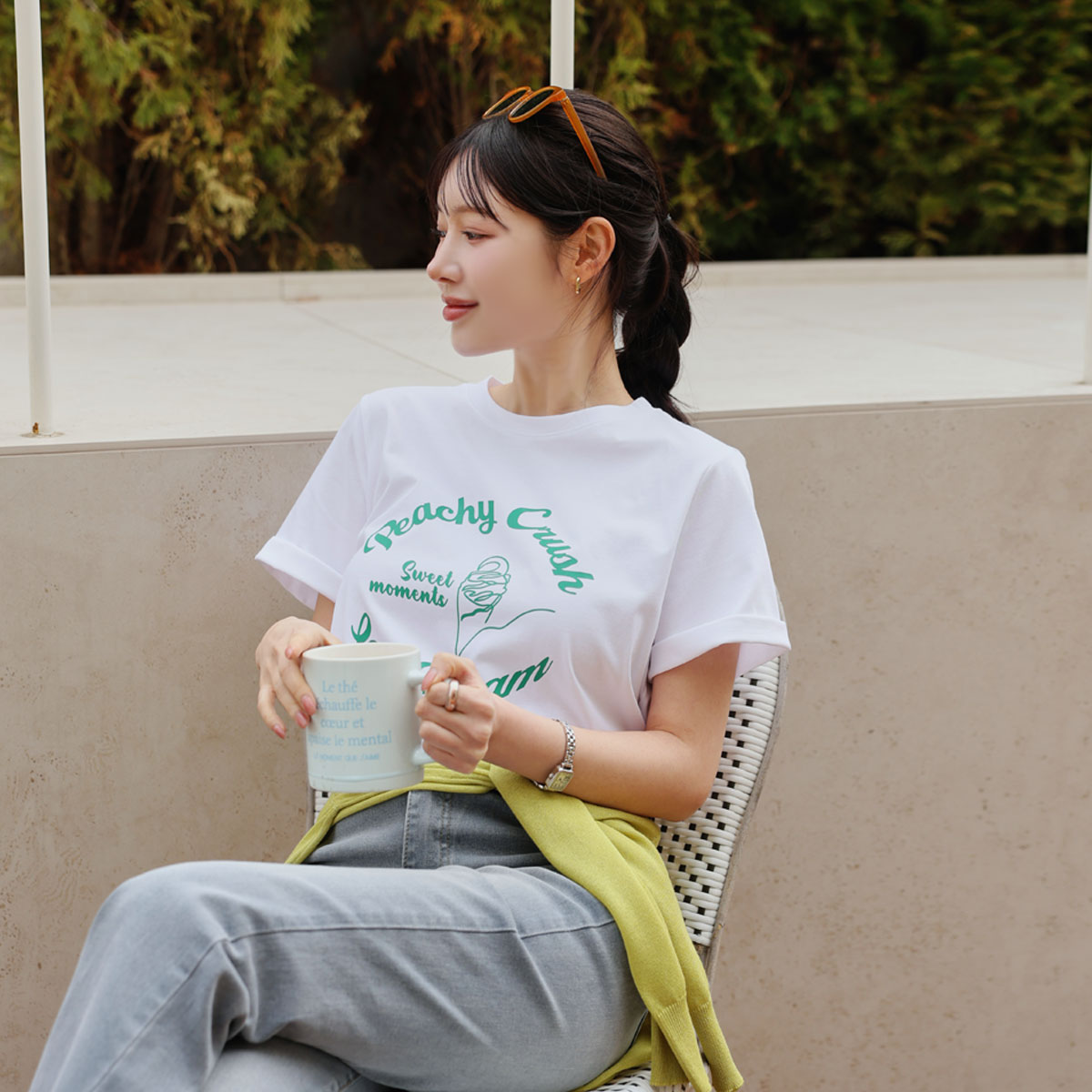 Washable Ice Cream Short T-shirts (Dryer Safe)