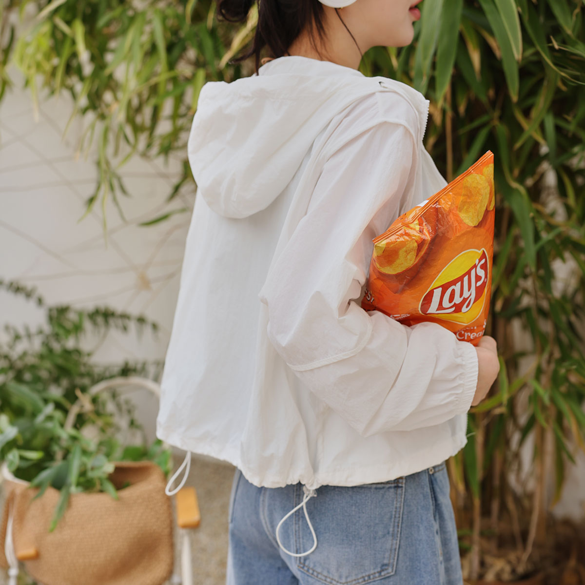 Air Fit Hooded Windbreaker Jacket