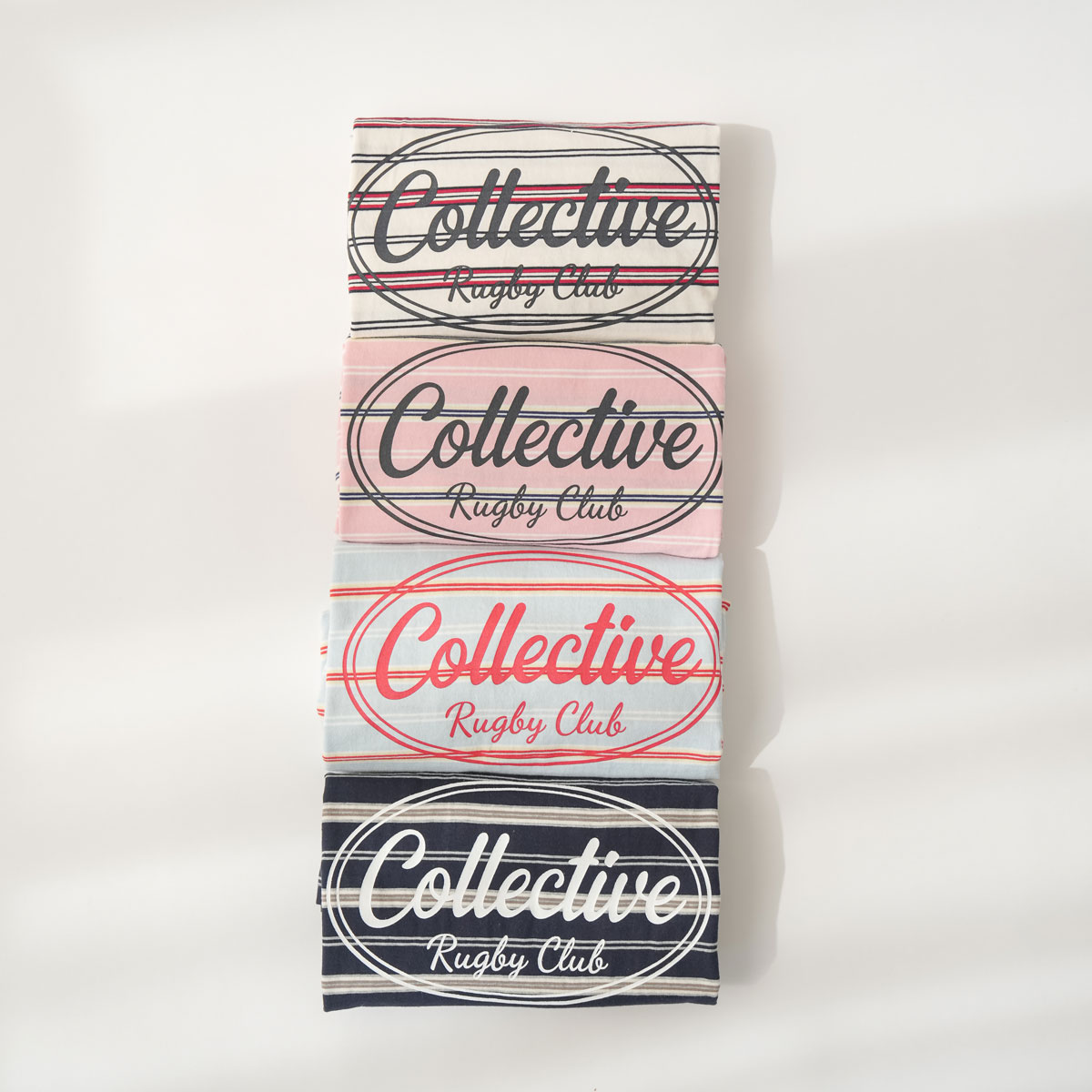 Select Color Striped Short Sleeve T-shirt