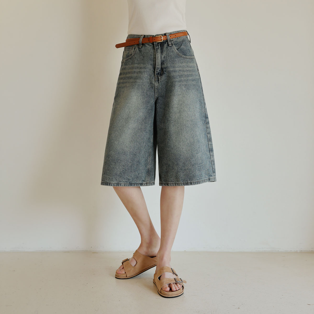 2-Type Original Bermuda Denim Pants