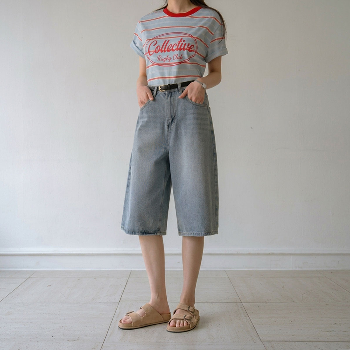 2-Type Original Bermuda Denim Pants