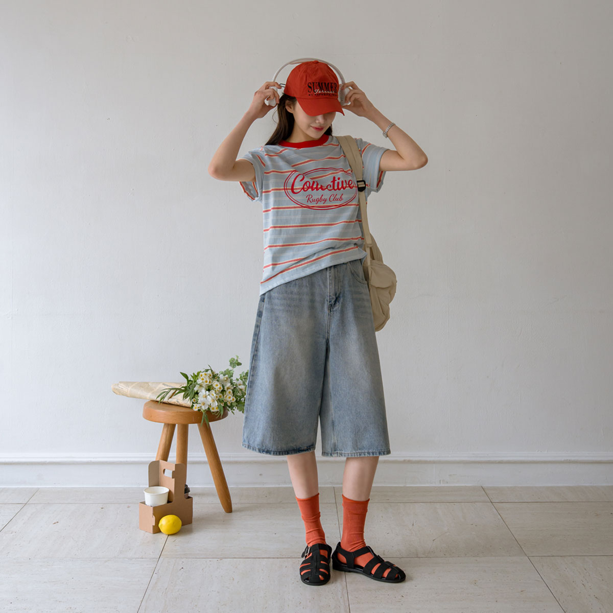 2-Type Original Bermuda Denim Pants