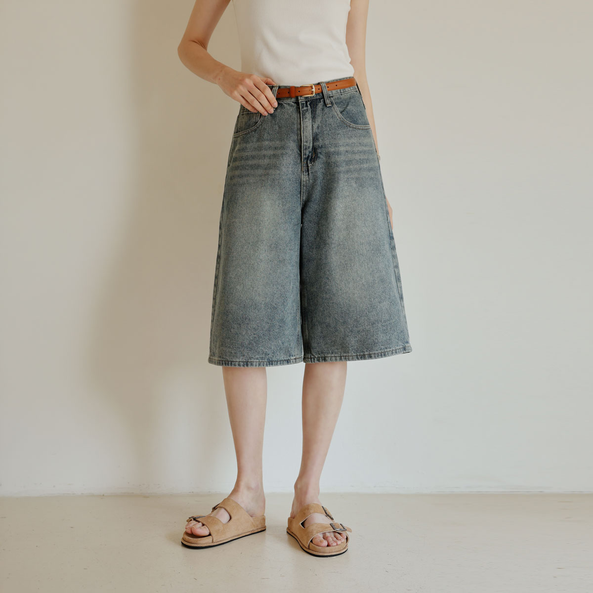 2-Type Original Bermuda Denim Pants