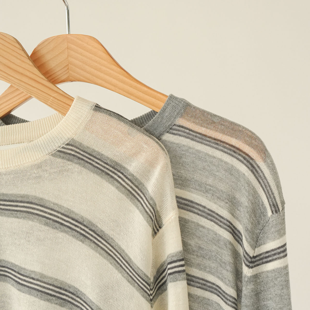 Salanta long-sleeve striped knit