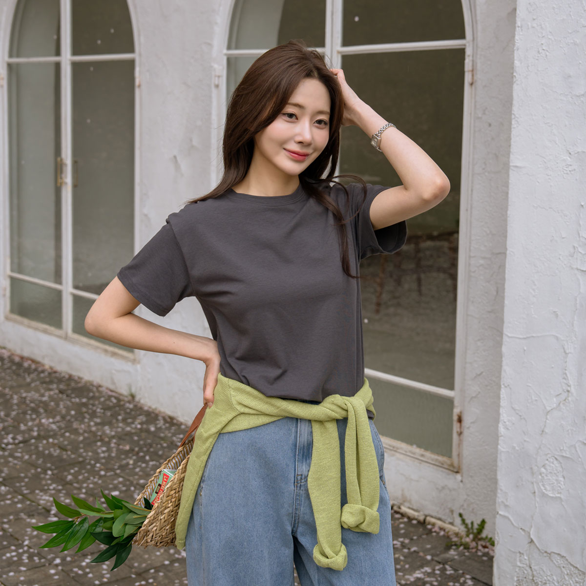 <b>[Special 2-Piece Deal]</b> Daily Basic Modal Short Sleeve Tee