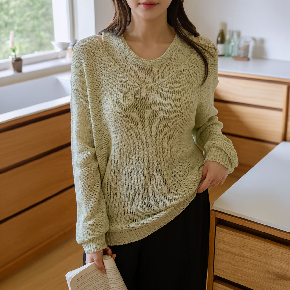 Layered Sleeveless Set Knit
