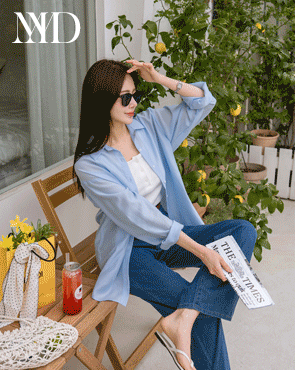 <b>[Made]</b> Tencel Soft Oversized Shirt