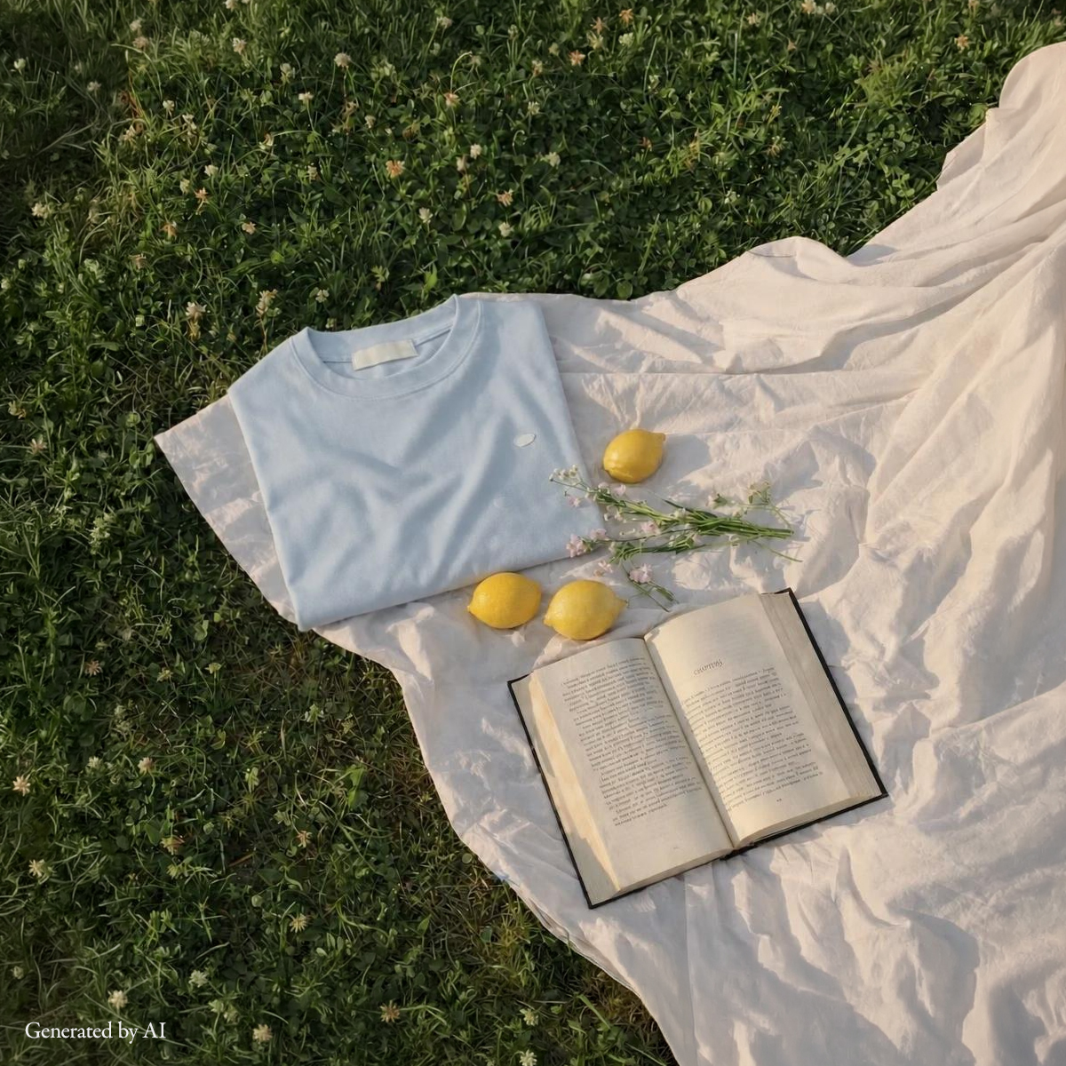 Mother-of-pearl semi-cropped short-sleeve tee