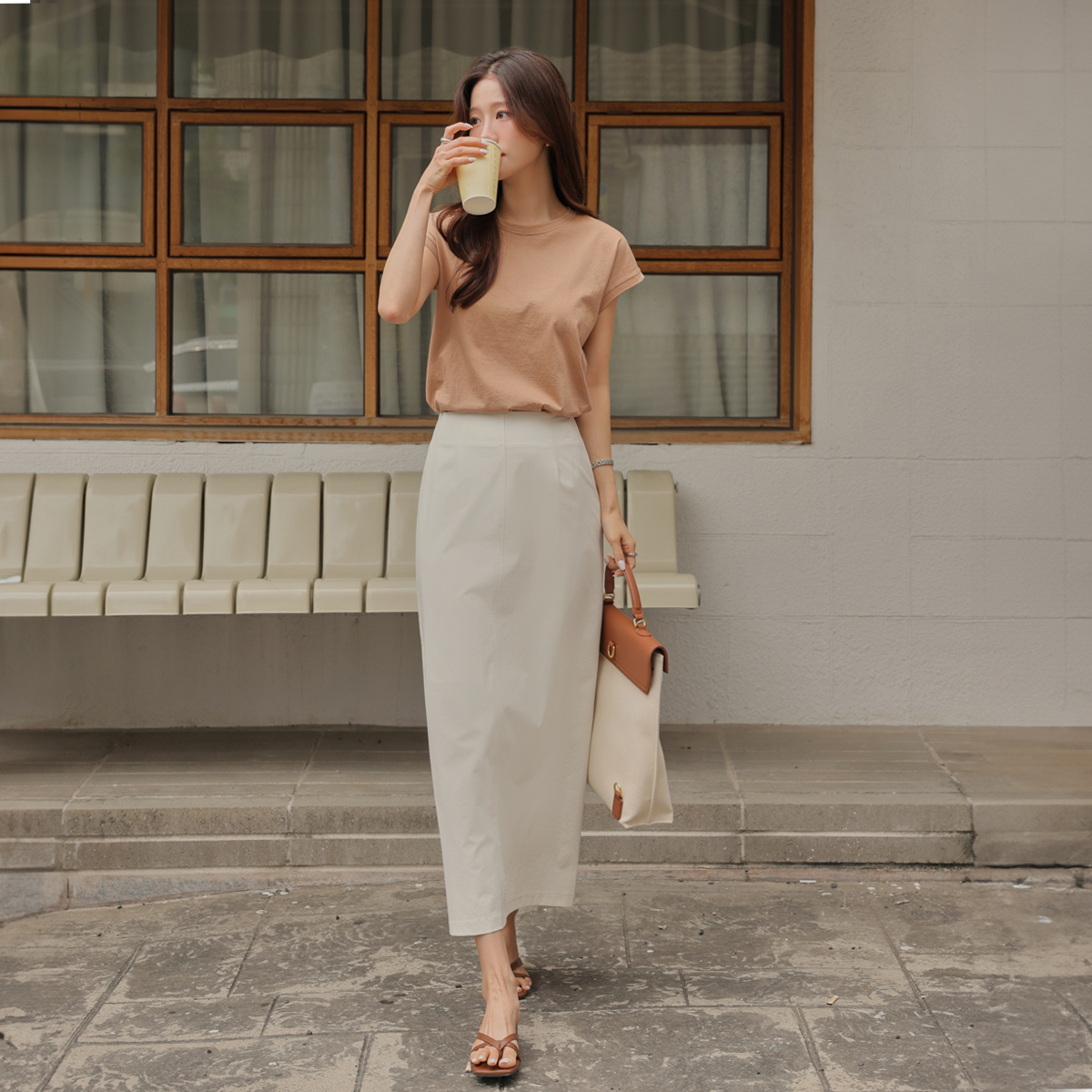 2TYPE Cool Daily H-Line Skirt (S-2XL)