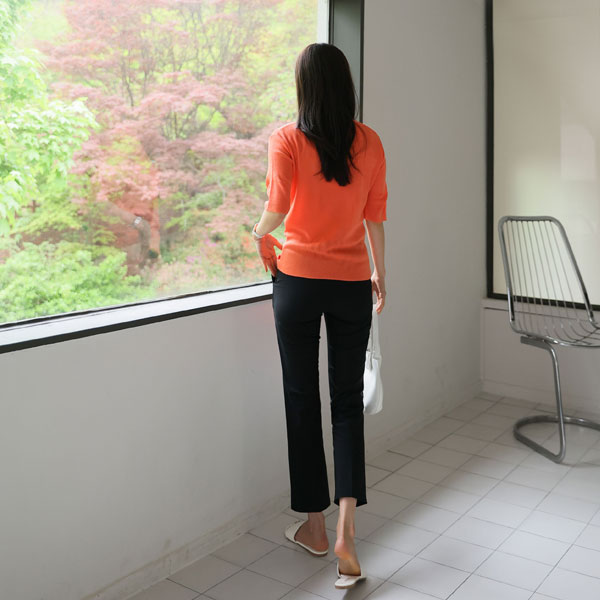 Max Cool 9/10 Length Tension Straight Pants (55-88)