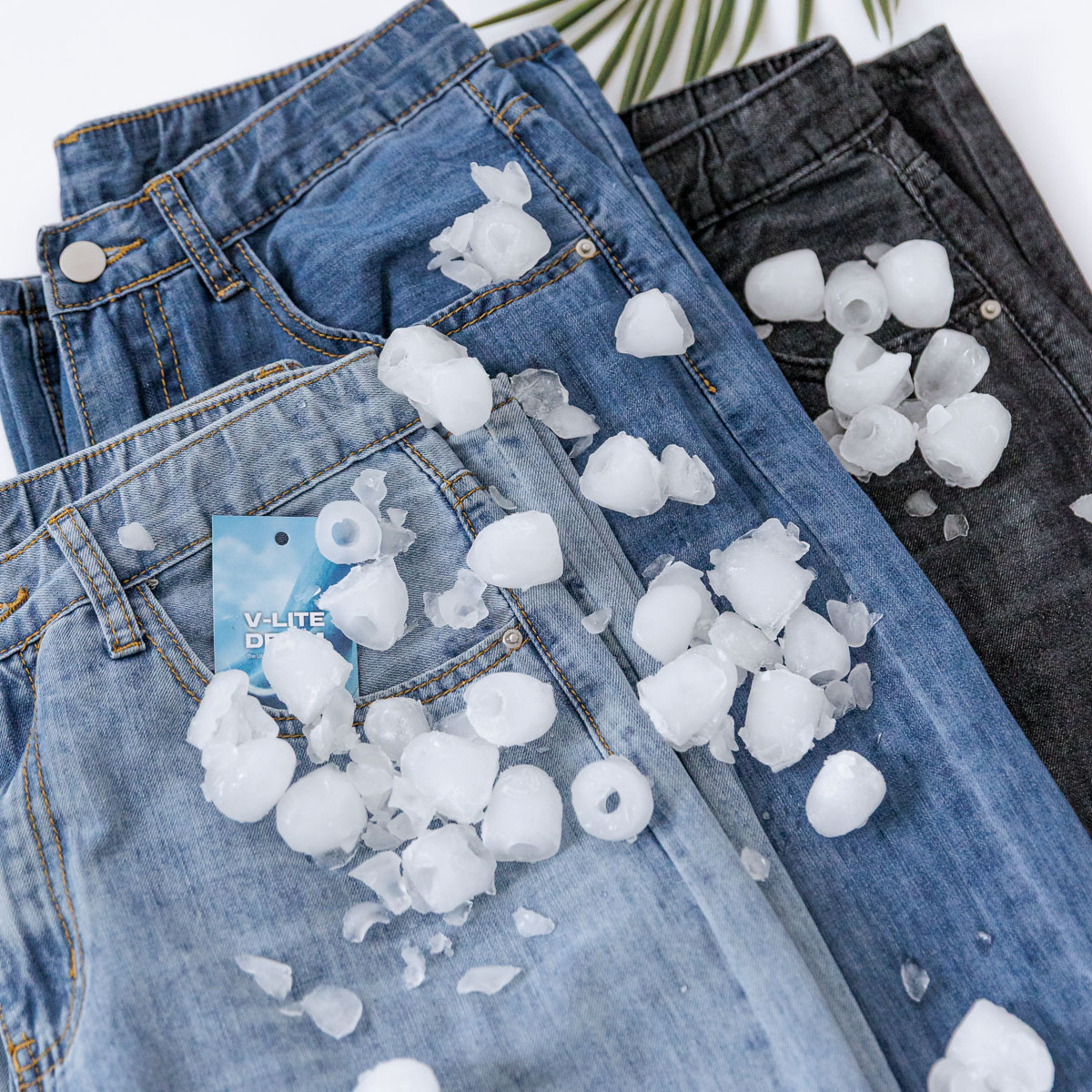 2-Type Cool Light Viscose Denim Pants