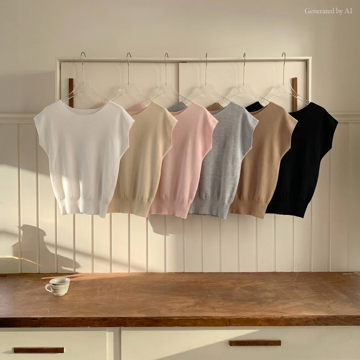 Challang Ice Cool Lip Neck Knit