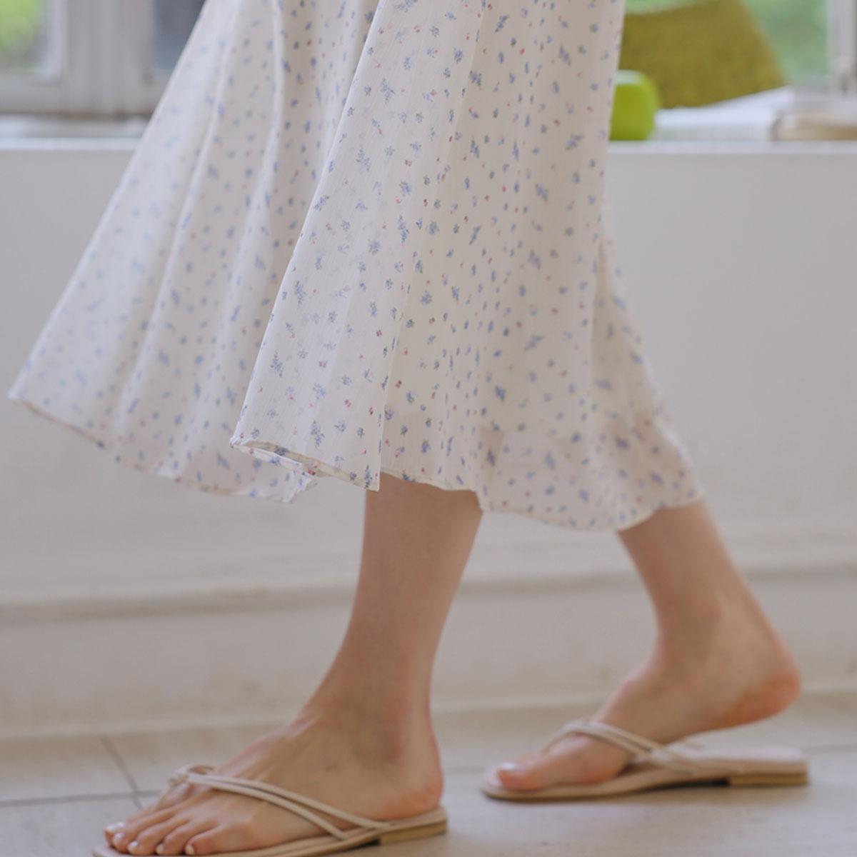Lilac flare skirt