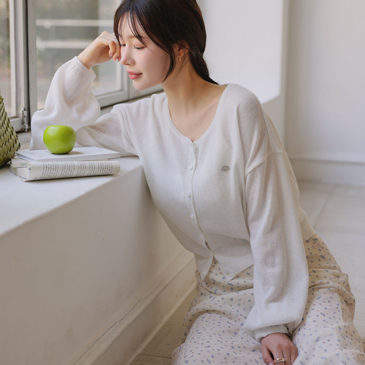 Today Cooling Linen Summer Cardigan