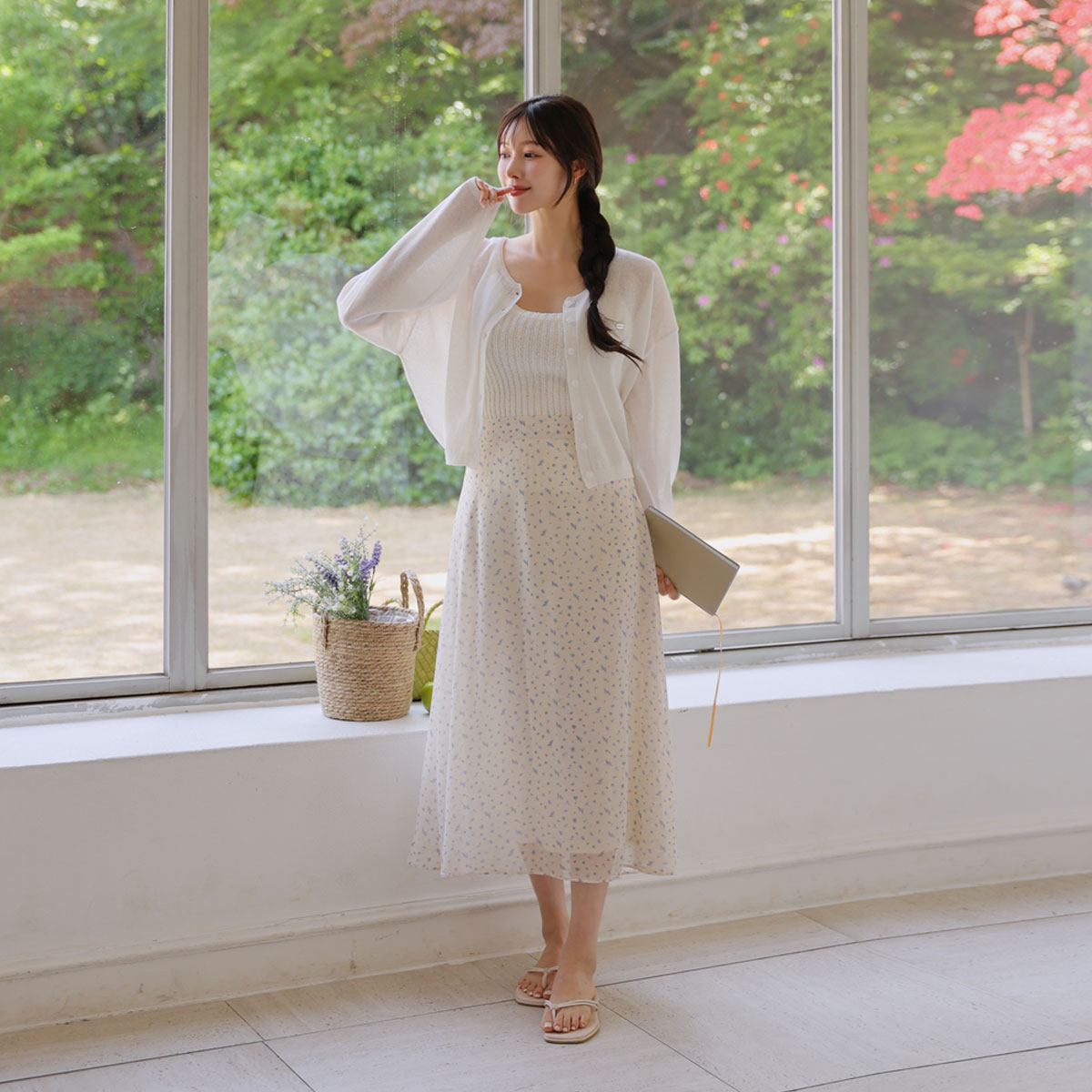 Today Cooling Linen Summer Cardigan