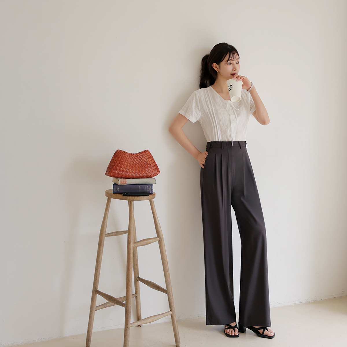 3TYPE Sal-Ice Cool Bijo Tension Slacks Pants