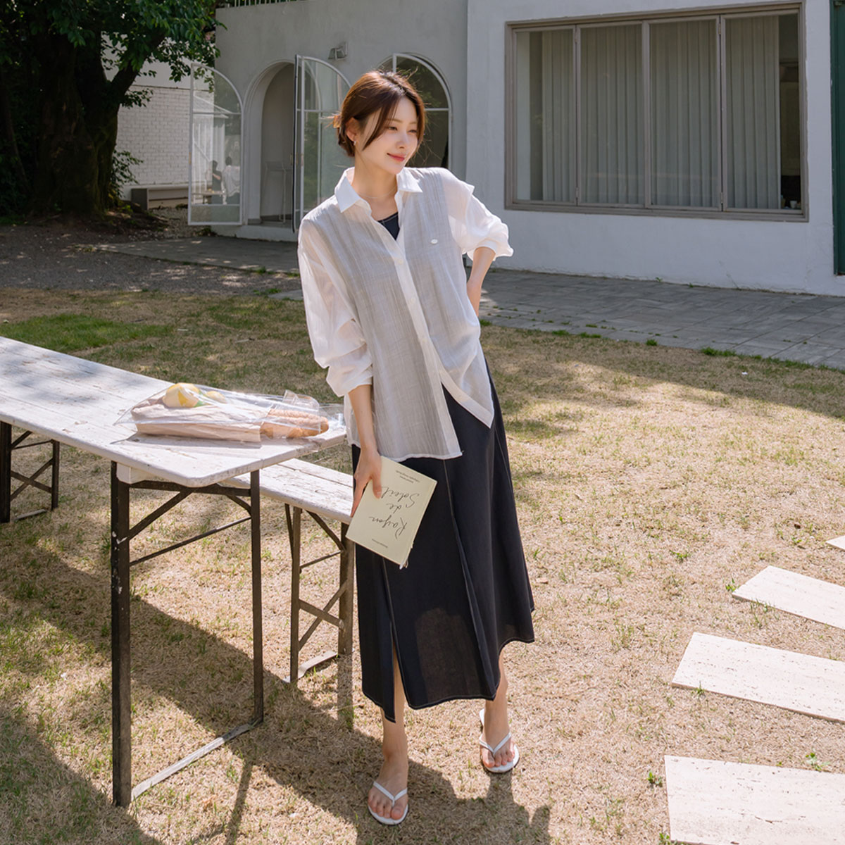Lyocell Air see-through shirt