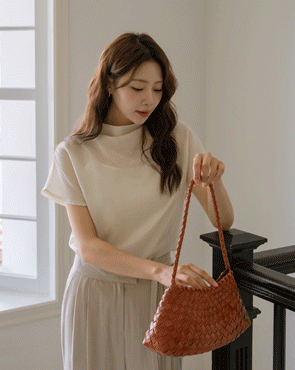 Cap sleeve sheer blouse