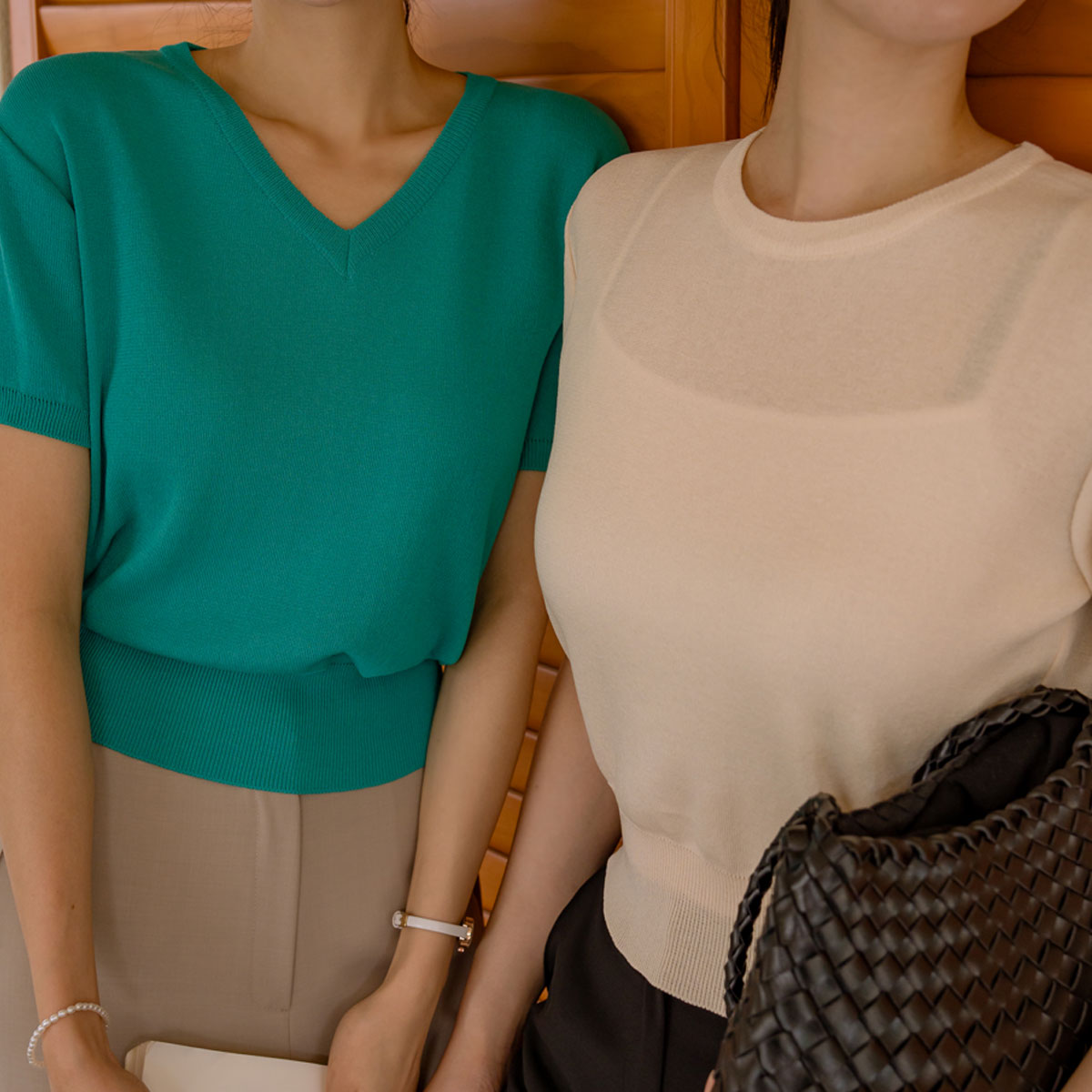 2 Types Cool Touch Daily Summer Knit