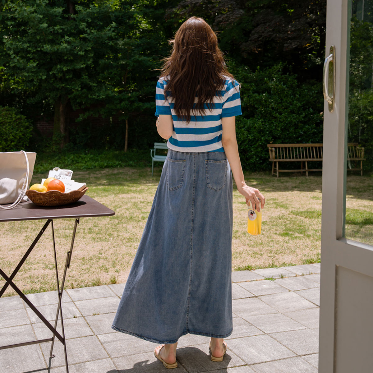 <b>[Opening Special]</b> <b>[Made]</b> Cooliocell Fudge Flare Skirt 