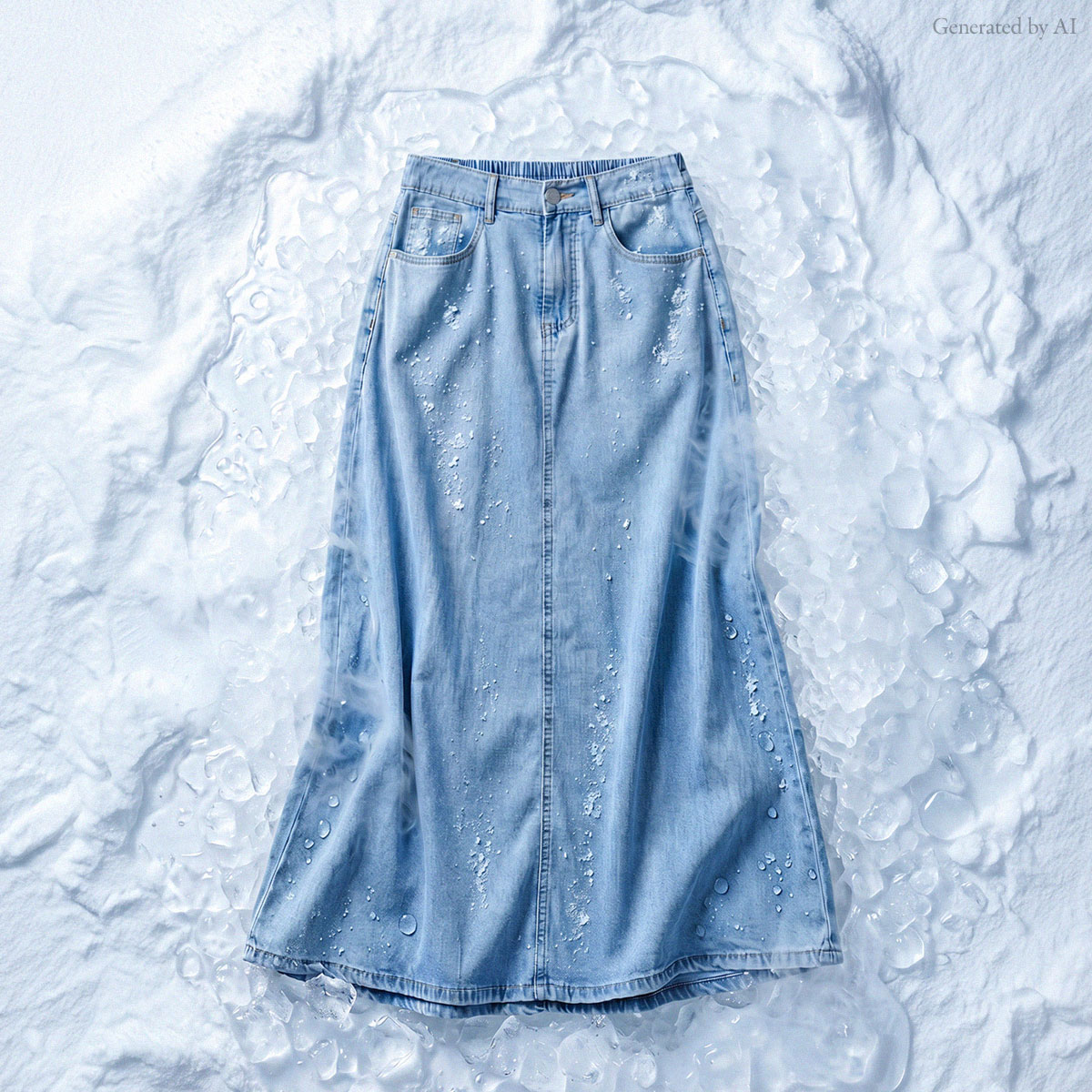 <b>[Opening Special]</b> <b>[Made]</b> Cooliocell Fudge Flare Skirt 