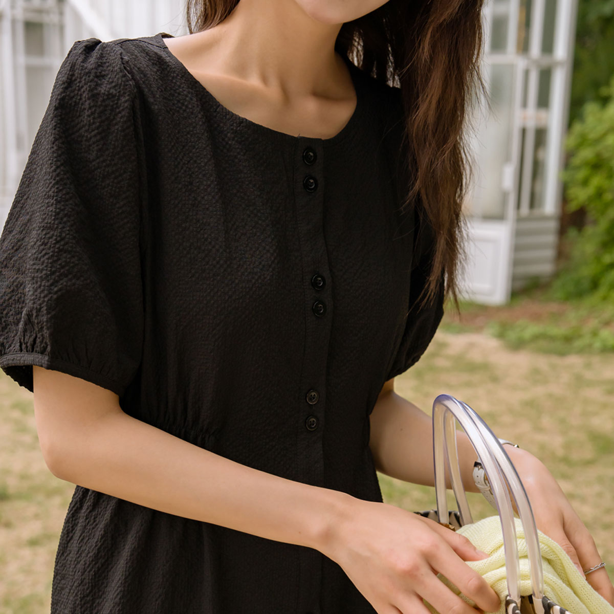  <b>[Made]</b> Seeersucker Cooling Dress
