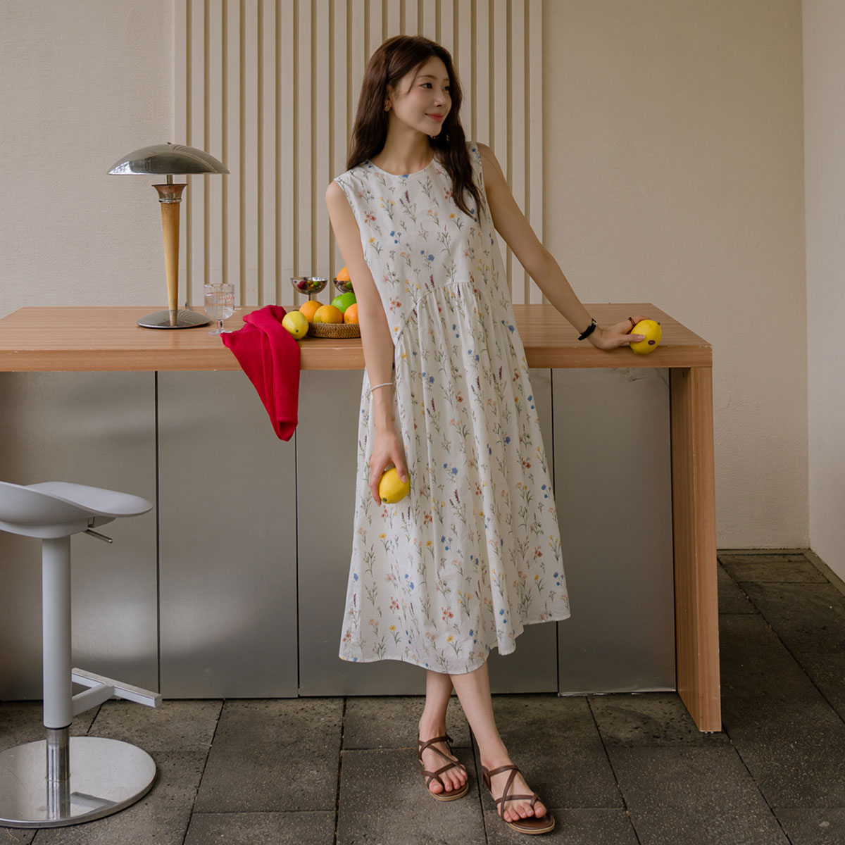 <b>[Limited Time Discount]</b> Flower Some Long One Piece