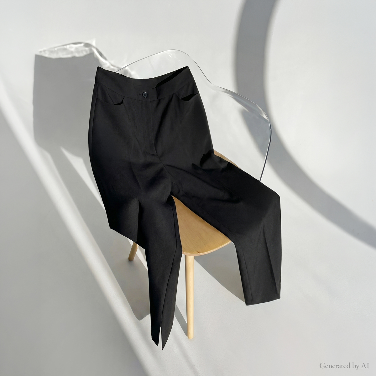 <b>[Opening Special]</b> <b>[Made]</b> Light Capri Crop Slacks