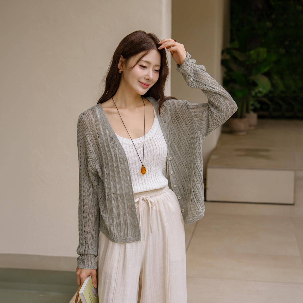 <b>[Limited Time Sale]</b> Summer Net Delicate See-through Cardigan