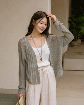 <b>[Limited Time Sale]</b> Summer Net Delicate See-through Cardigan