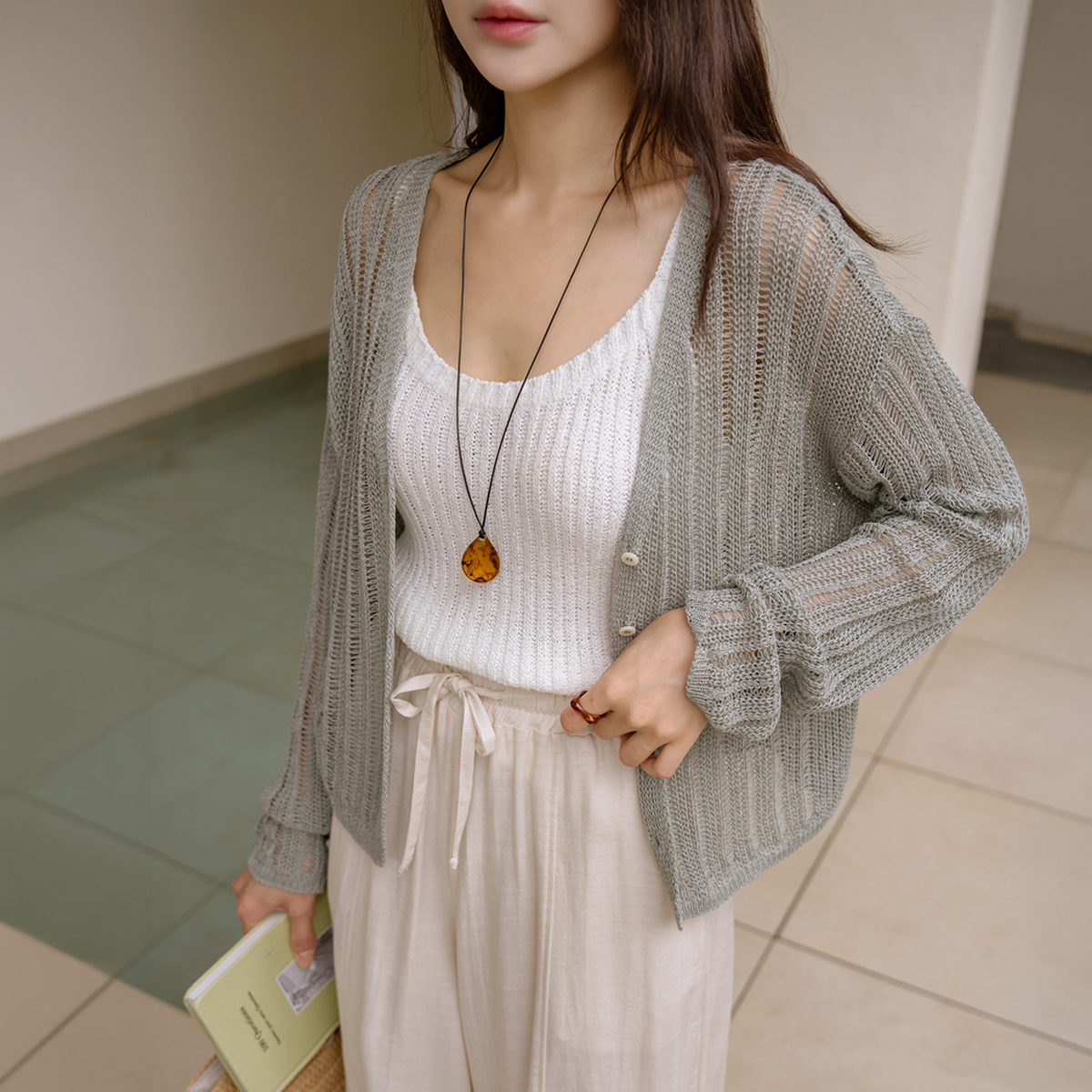 <b>[Limited Time Sale]</b> Summer Net Delicate See-through Cardigan