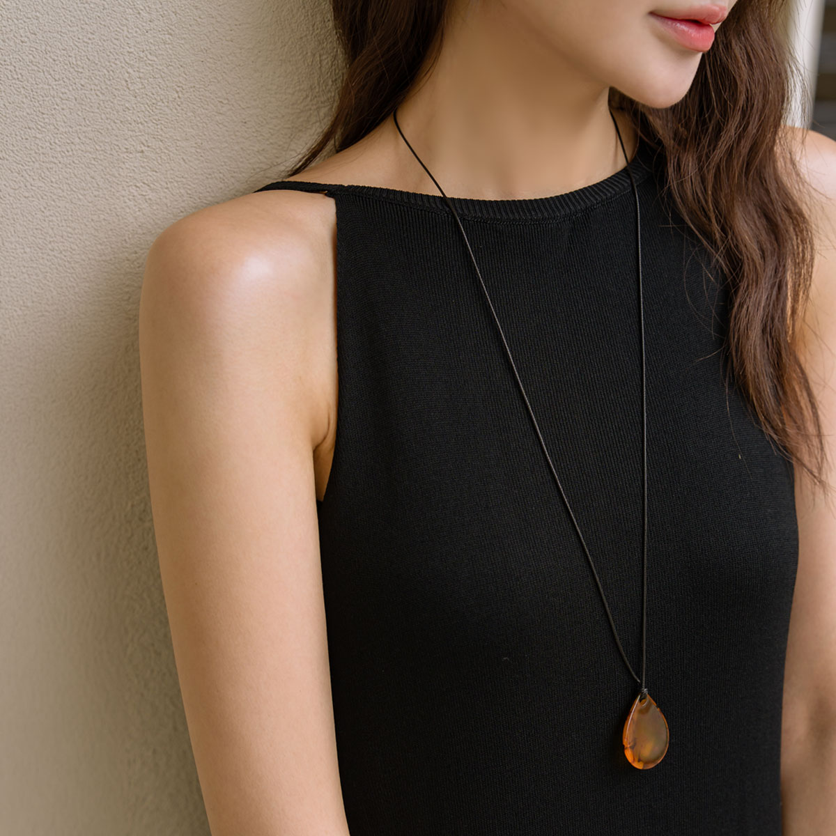 <b>[Limited Time Sale]</b> Slim Halter Cool Knit Dress