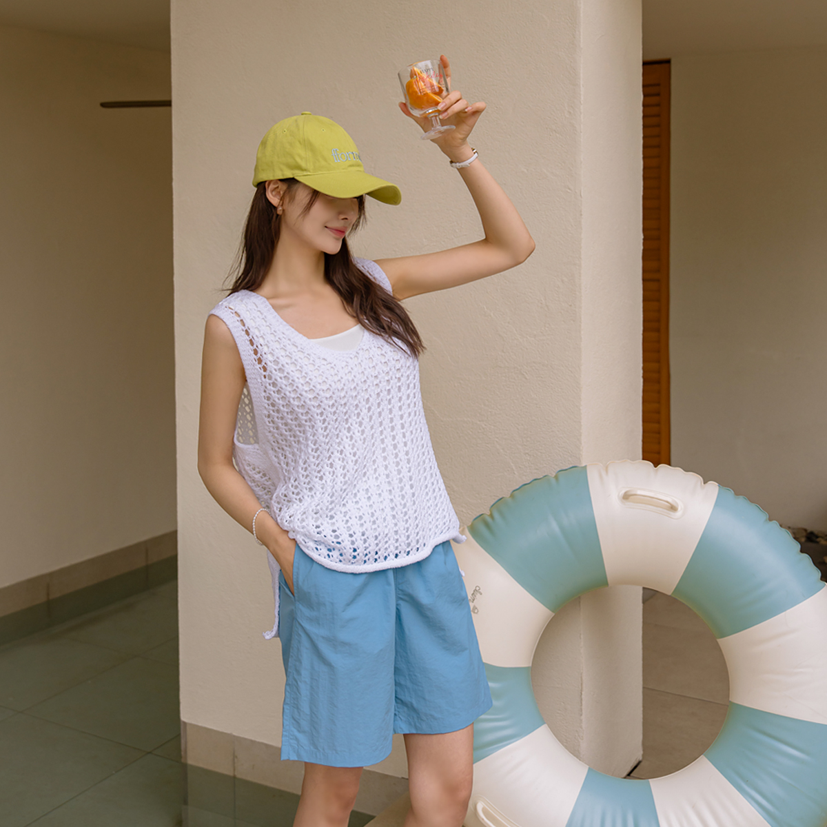 <b>[Limited Time Sale]</b> Asymmetrical Crochet Knit Vest