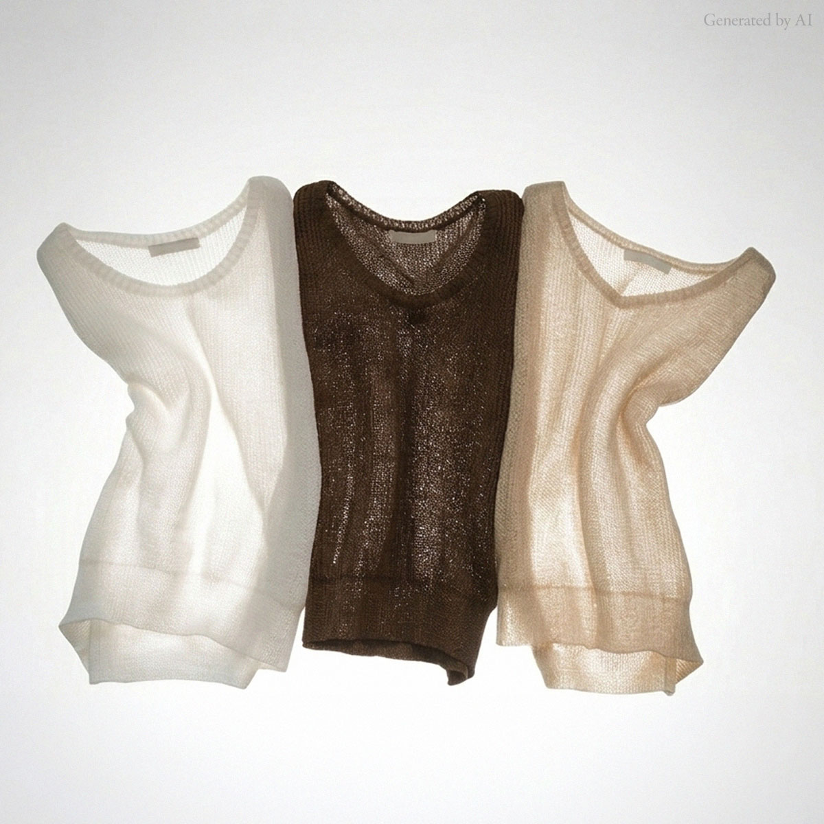 Summer Cooling Hacci Cap Sleeveless Knit